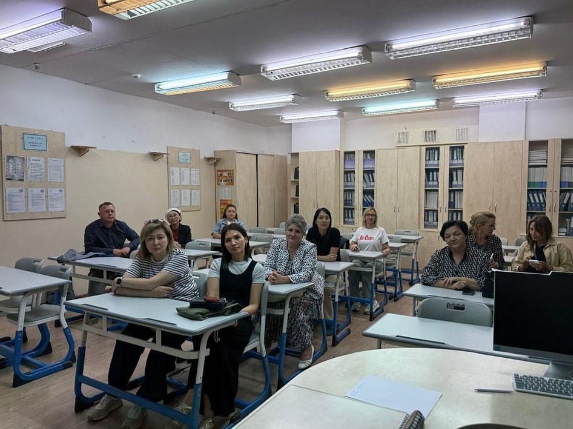 КГУ «№135 ОШ»-де адам папилломасы вирусына (АПВ) қарсы вакцинация тақырыбына арналған ата-аналар жиналысы өткізілді