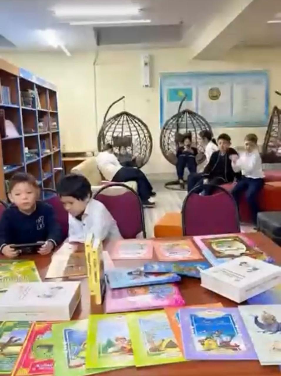 «Тәуелсіздік күні 4-сынып оқушылары үшін «Тәуелсіздік – мәңгілік елдің тұғыры» атты библиоглобус өткізілді.»